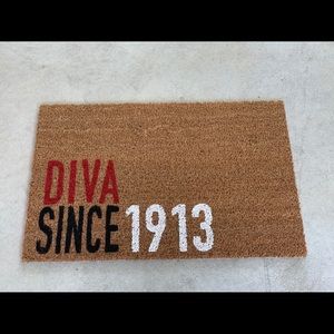 Delta Custom Doormat, Delta Sigma Theta, D…